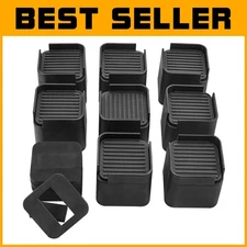 Space-Saving 3-4 Inch Adjustable Bed Risers – Perfect for Dorms & Living Rooms