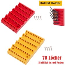 Wandhalterung 70 holes Halter 1/4 In Hex Bit Halter Bohrer Bit für Dewalt/Makita