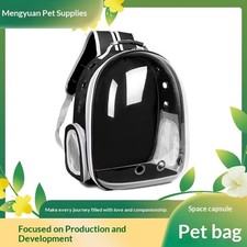 Pet bag new integrated pet cat going out portable transparent box backpack