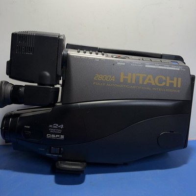 HITACHI A-C20 ビデオカメラ 黒 Hitachi 2800A VHS-C Camcorder Bundle w/ Charger & Batteries – For