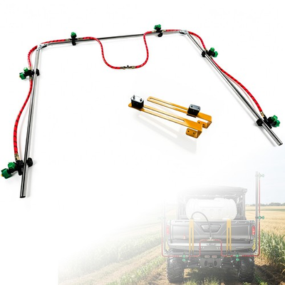 #ad #ad 6 Nozzle Foldable Sprayer Boom Wide Spray For ATV UTV Agricultural Spraying $151.99