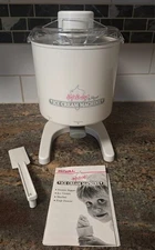 Rival Soft Serve Ice Cream Machine Model 8150  Complete w/ Box, Manual & Spatula