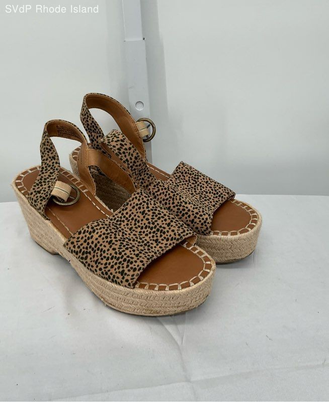 Universal Thread Leopard Chic Espadrille Wedge Sa… - image 2