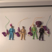 Kenner Ghostbusters Action Figures Lot of 4 Vintage 1986 with Accessories