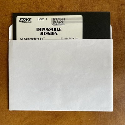     Impossible Mission (1985) / Commodore 64 C64 Disk / Epyx