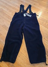 US MILITARY FLEECE POLARTEC CLASSIC 200 OVERALLS BIBS COLD WEATHER L -short