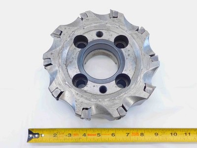 VALENITE 8'' O.D. FACE MILL VMC-60-6-0810R 2 1/2 PILOT 10 POCKETS SE..633 8.0