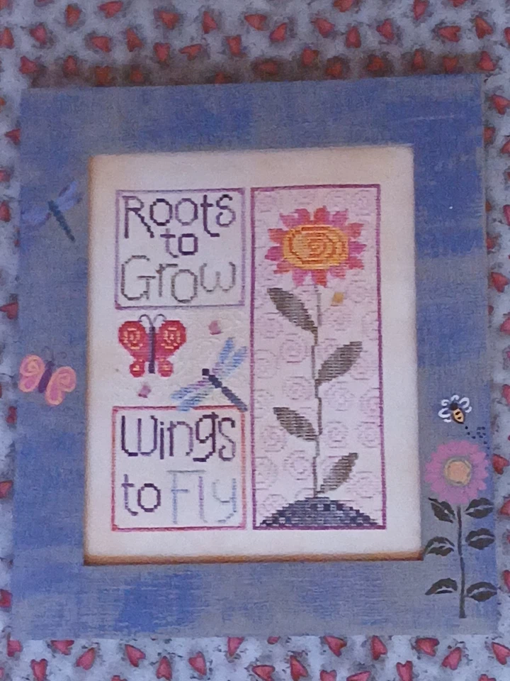 Waxing Moon Designs Cross Stitch Pattern Roots And Wings - Image 2 of 4