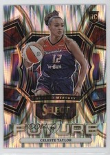 2024 Panini Select WNBA Future Flash Prizm Celeste Taylor #24 Rookie RC 19nh
