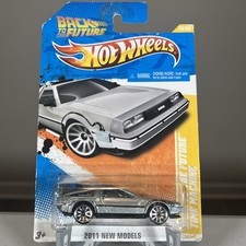 Hot Wheels 2011 New Models Back to The Future Time Machine DMC-12 Delorean 18/50