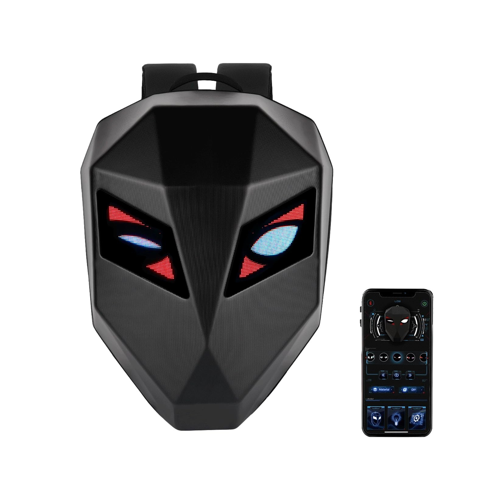 LED Motorcycle Backpack, LED Backpack, Programmab… - image 1