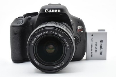 Condition Shutter Count 2207 Canon EOS kiss X5 EF S 18 55mm Lens Set Digital SL
