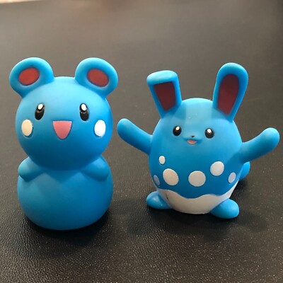 プリンター様　お取り置き　385386 2個 365366 2個 BANDAI Pokemon kids Azurill Azumarill Figure Finger puppet