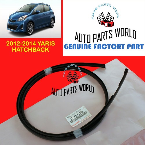 GENUINE TOYOTA 1214 YARIS HATCHBACK RIGHT ROOF DRIP SIDE MOULDING