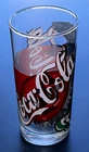 Coca Cola Advertising Glass Height 14.5cm 1999 Bistro Bar Vintage Collection