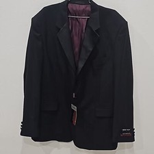 Midtown Man tuxedo black blazer Size 48 R NWT