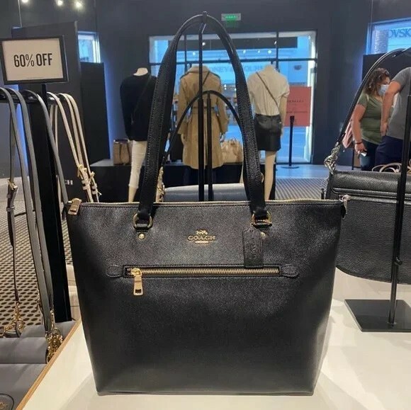 NWT Coach 79608 Gallery Tote Zip Toe | eBay