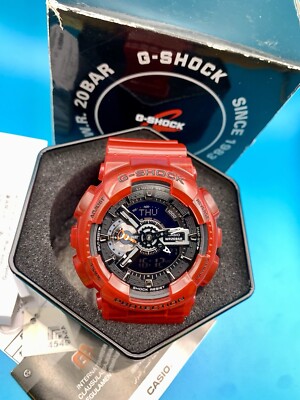 CASIO G-SHOCK GA-110CR-4A Coral Reef Color Collection Boxed UK
