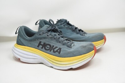 Hoka One One Bondi 8 Goblin Blue Mountain Spring Running Men  display picture 1