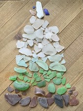 Cape Cod Collection LOT 90 pcs. Beach Sea Glass Seaglass Authentic Surf Tumbled