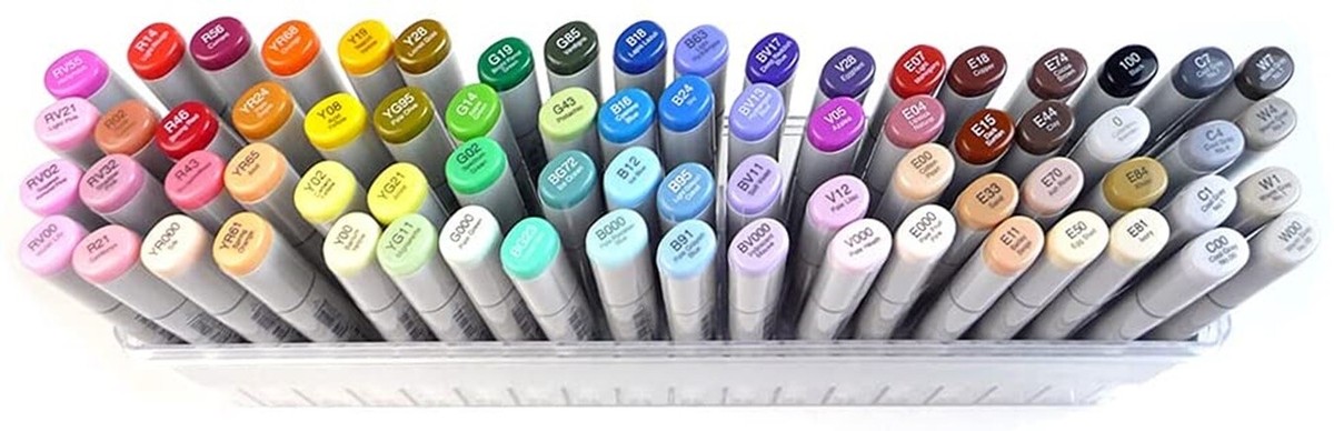 Too Copic Sketch Basic 72 Color Set Multicolor 12502084 Japan | eBay