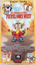 An American Tail Fievel Goes West VHS 1991 Video Movie Steven Spielberg Mouse
