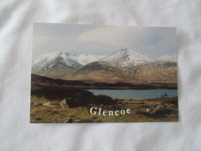 VINTAGE FARBPOSTKARTE, ''''GLENCOE, SCHOTTLAND''''.