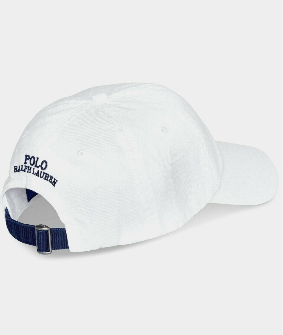 Polo RALPH LAUREN Hat Polo Stadium Shield Twill Chariots Cap Red