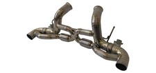 Fits Mclaren Gt 4.0l 19-23 Top Speed Pro-1 Titanium X-pipe Exhaust With Valves Fits Mclaren Gt 4.0l 19-23 Top Speed Pro-1 Titanium X-pipe Exhaust With Valves