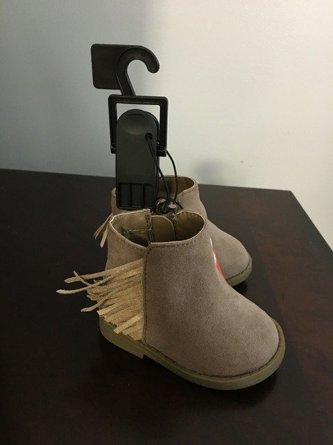 infant fringe boots