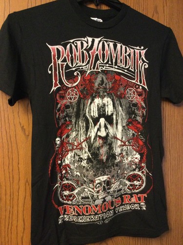 Rob Zombie - “Venomous Rat” - Black Shirt - S.