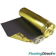 45m2 Roll - Sonic Gold 5mm - Acoustic Underlay For Laminate & Wood Flooring