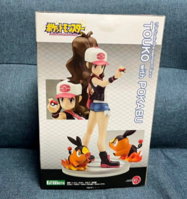 Pokemon Touko with Pokabu Figure ARTFX J Kotobukiya POKEMON Black