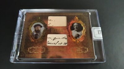 2024 Eternal Cuts World Edition Relic DUO Claude Monet & Pablo Picasso 38/99 RAR