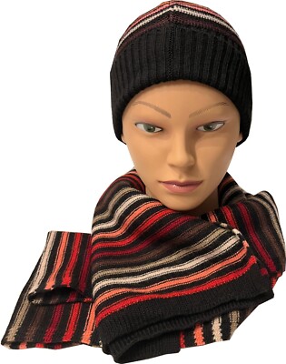 Bonnet Sonia Rykiel En Mohair Marron - Taille Unique, Occasion, Superbe Modèle Hiver