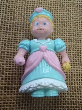 Fisher Price 1995  Once Upon A Dream Castle Littlest Princess Doll Figure