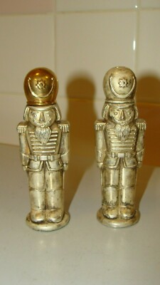 Godinger Silver Art 1994 Nutcracker Soldiers Salt & Pepper Shakers