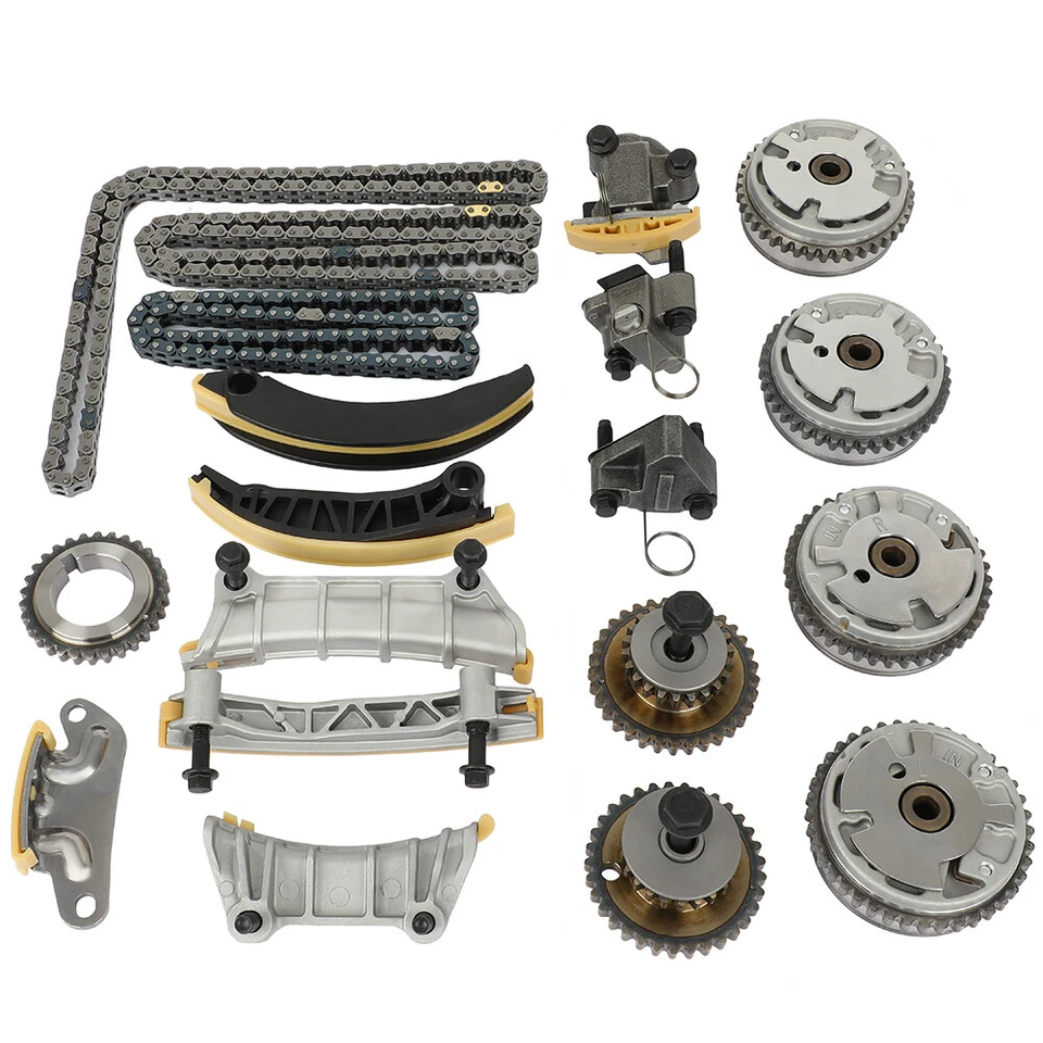 Kit de corrente de distribuição e engrenagens VVT para 07-22 Buick Enclave Chevy Traverse GMC 3.6 3.0 - Imagem 3 de 4