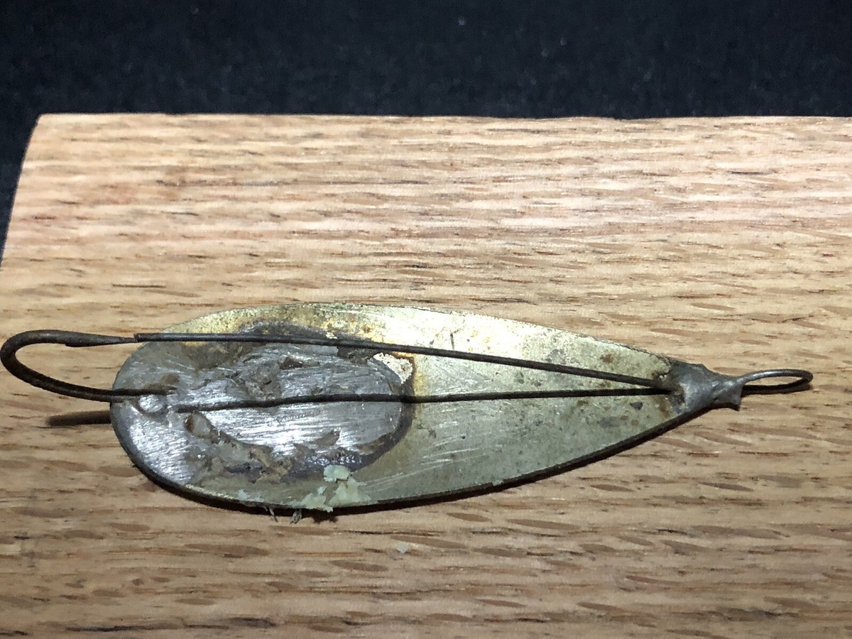 antique johnson fishing lures Vintage Johnson Silver Minnow Silver 2 3/8