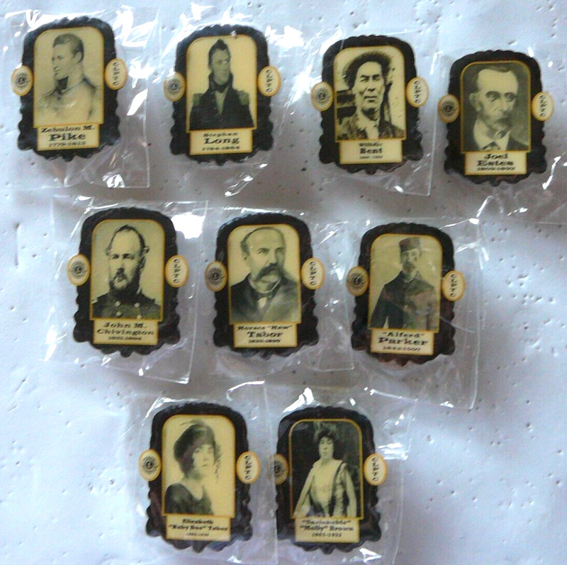 Lions club pins - COLORADO HEROES SET 2013