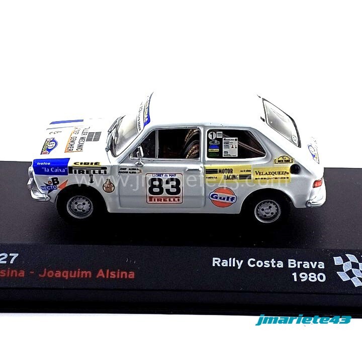 Seat vuelve a competir en el Rallye Costa Brava de Clásicos