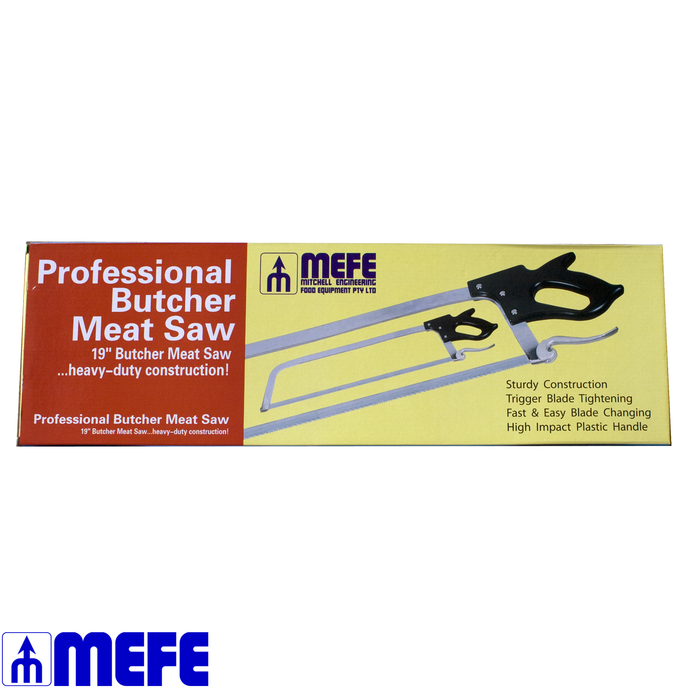 Butcher Meat Saw 19" (482mm) Stainless Steel Bone and Meat Blade (CAT