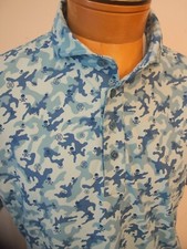 G/FORE Performance Fabric Camo Skulls Tees Slim Fit Polo Golf Shirt NWT L 120