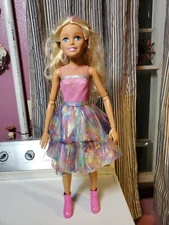 Extra Large Giant Barbie 28" Just Play Best Fashion Friend Princess Doll Mattel 