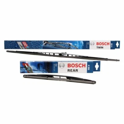 BOSCH 651U + H300 Scheibenwischer für CITROEN C1 PEUGEOT 107 vorne + hinten