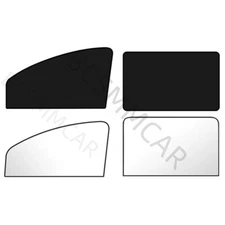 Summer Sunshade Cover Car Front Rear Window Privacy Curtain UV Reflective Magnet