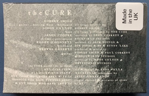 The Cure SONGS OF A LOST WORLD Cassette **LIMITED EDITION** 2024 **IN STOCK** - Picture 9 of 9