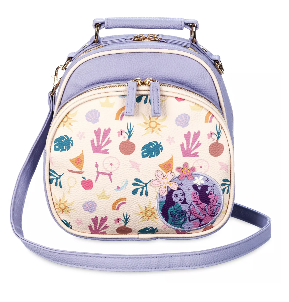 Disney Parks Princess Moana Jasmine Merida and Flowers Mini 