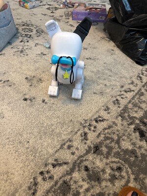 Dog-E Interactive Robot Dog with Colorful LED Lights, 200+ Sounds & Reaction