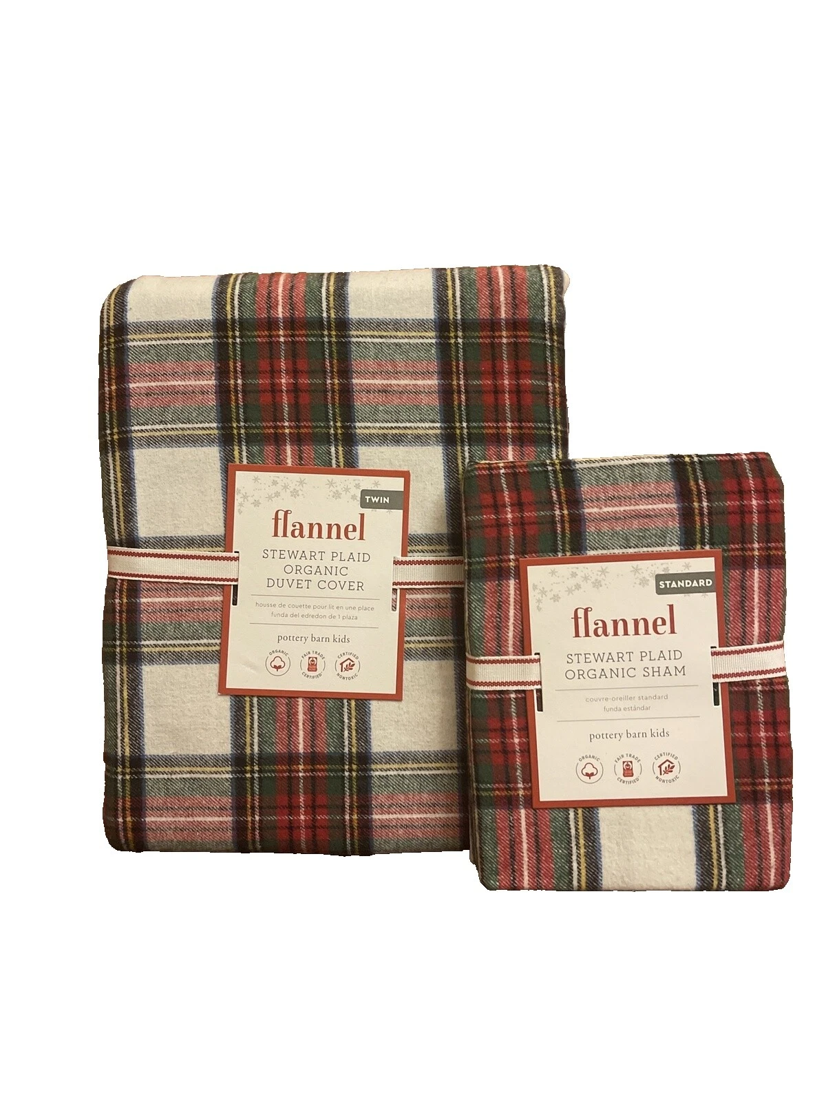 Fundas de Edredón Multicolor a Cuadros Pottery Barn y Juegos de Cama
